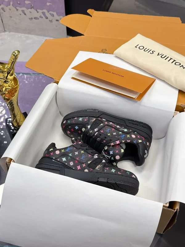 Louis Vuitton x Takashi Murakami LV Trainer Sneakers image 1