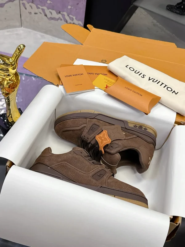 Louis Vuitton Trainer Sneaker with Premium Cowhide Upper image 1