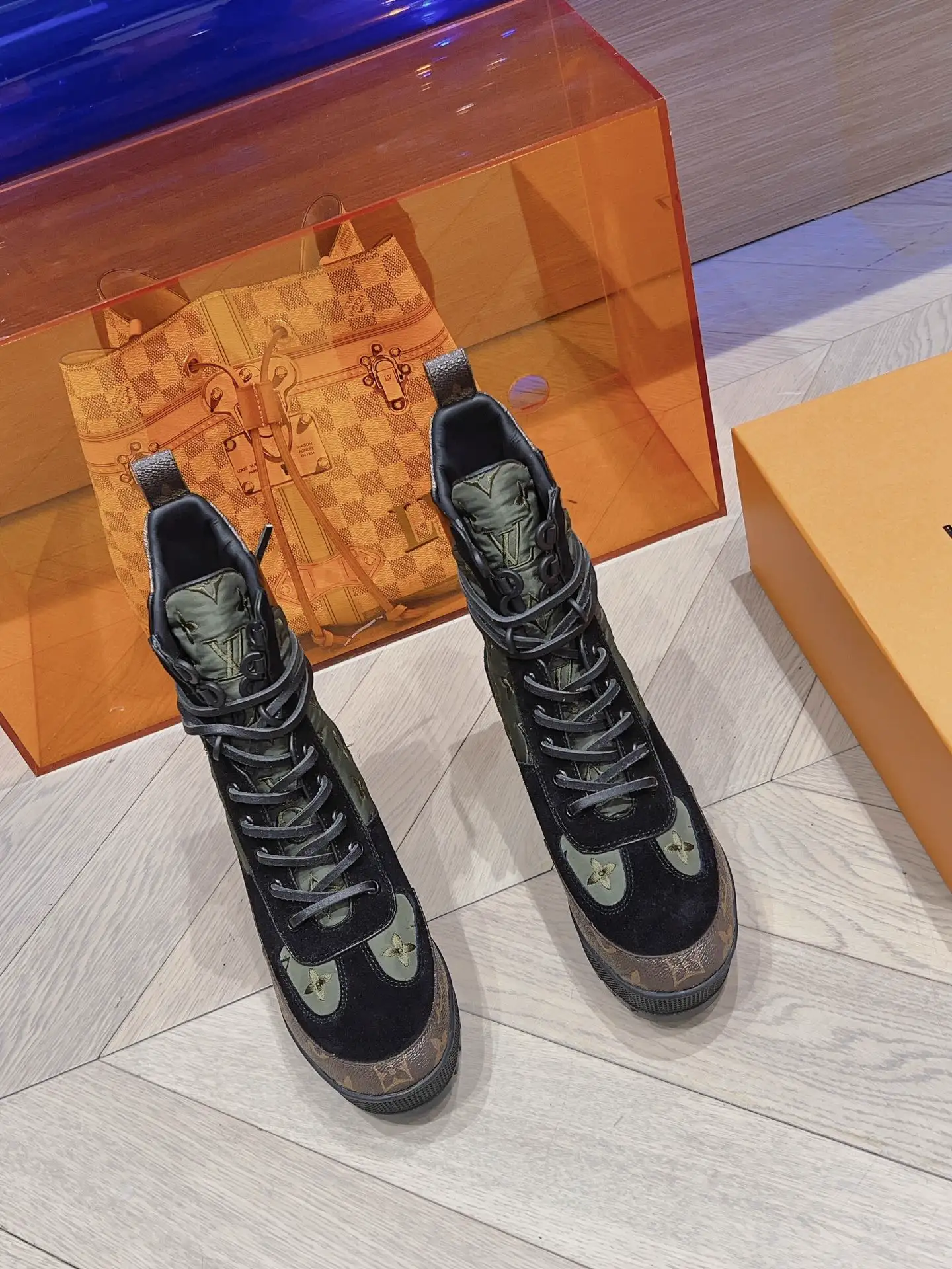 LV Classic High-Heel Martin Boots image 1