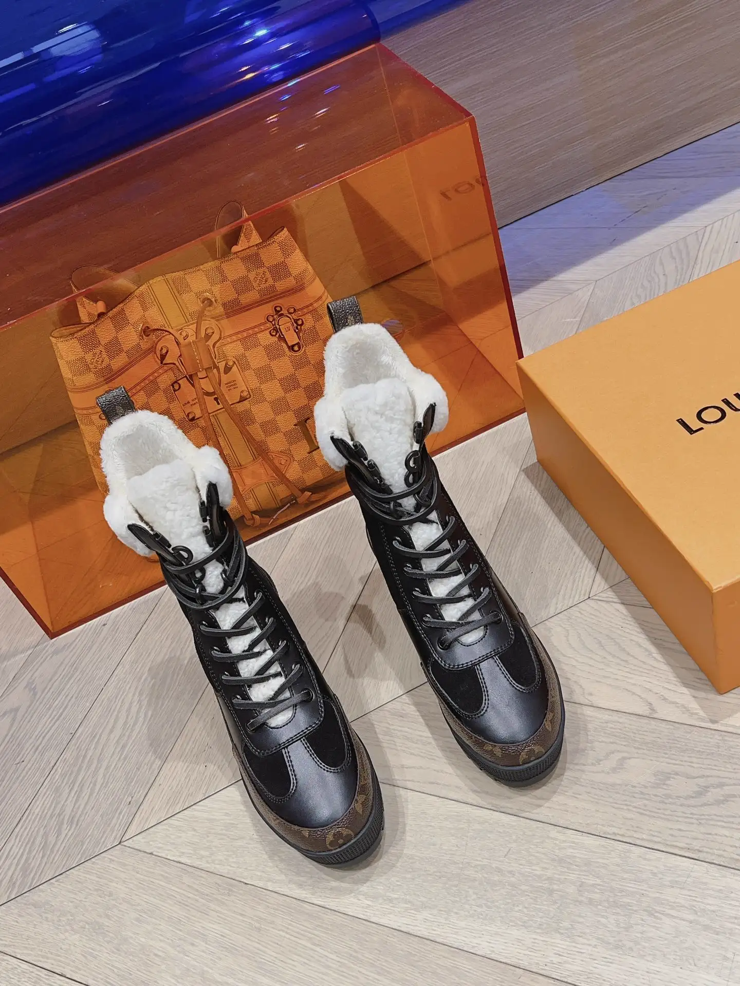 LV Classic High-Heel Martin Boots image 1