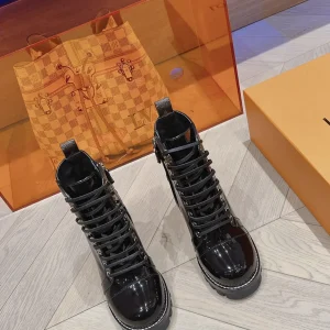 Women's L Brand Genuine Leather High-Heel Boots image 1