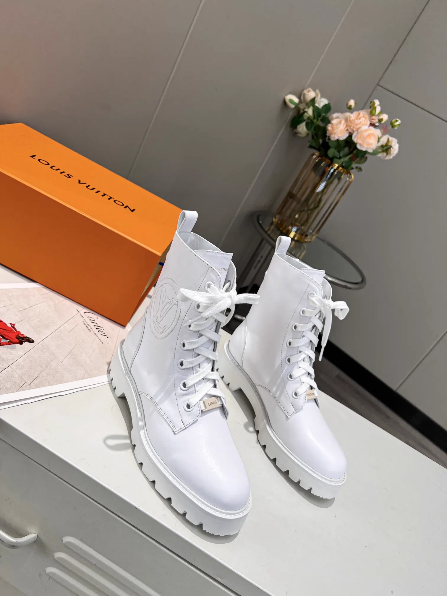 LV High Version Early Autumn Boots image 1