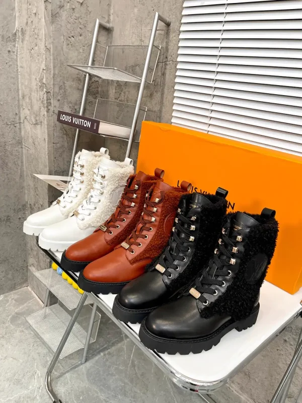 LV Early Autumn Boots with New Logo Design image 1