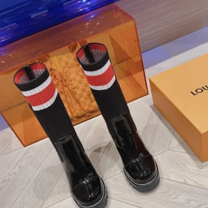 Louis Vuitton Autumn/Winter High-Heel Sock Boots image 1