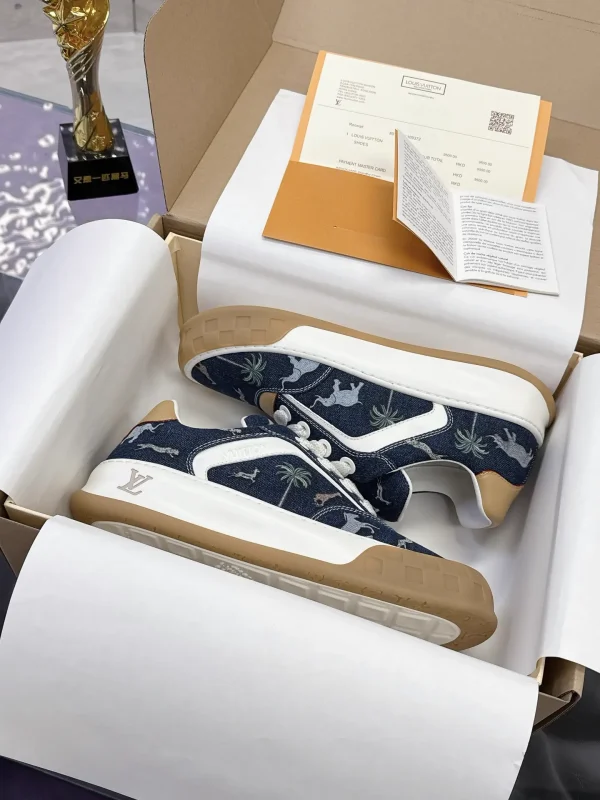Louis Vuitton Classic Runway Style Sneakers image 1