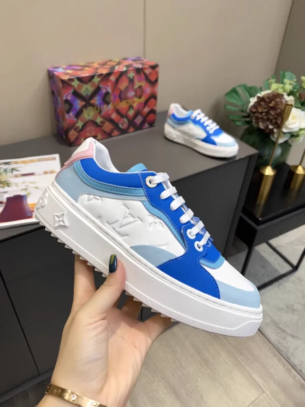 Time Out Louis Vuitton Monogram Lambskin Sneakers image 1