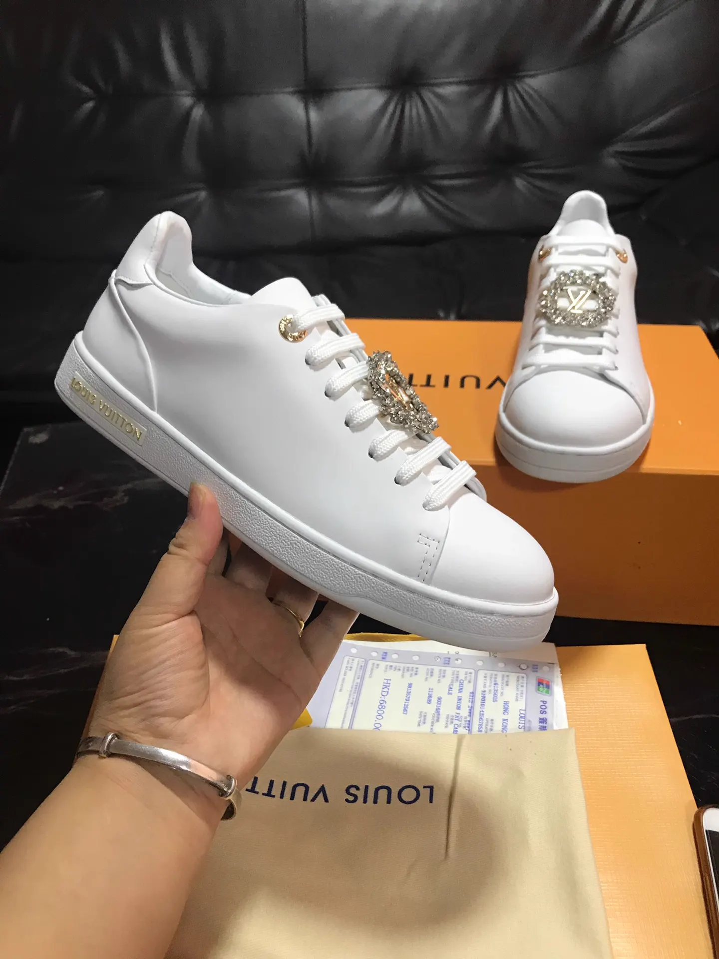 Louis Vuitton Autumn/Winter New Crystal Sports Shoes image 1