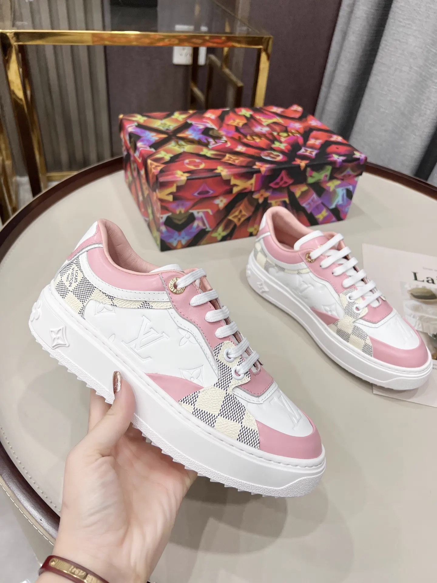 Time Out LV Retro Sneakers image 1