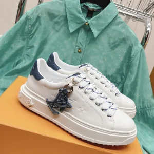 Louis Vuitton x Yayoi Kusama Classic White Polka Dot Sneakers image 1