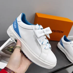 LV Sports Shoes in Smooth Calf Leather with Elegant Trim image 1