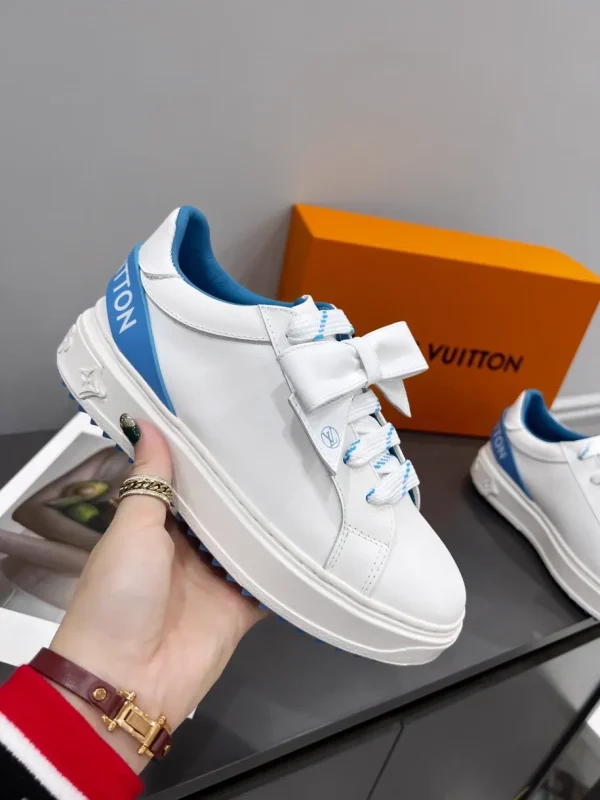LV Sports Shoes in Smooth Calf Leather with Elegant Trim image 1