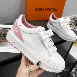 LV Time Out Sneaker in Smooth Calf Leather image 1