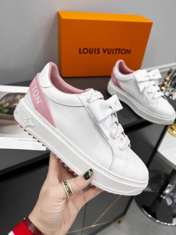 LV Time Out Sneaker in Smooth Calf Leather image 1