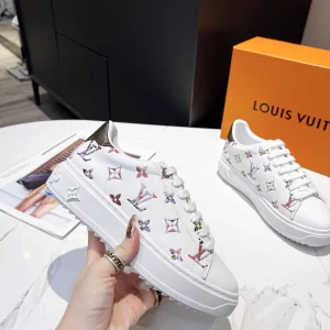 Time Out LV White Sneakers image 1