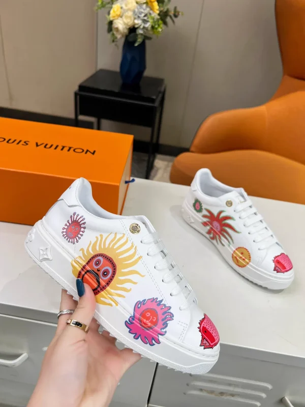 LV Time Out White Sneakers image 1