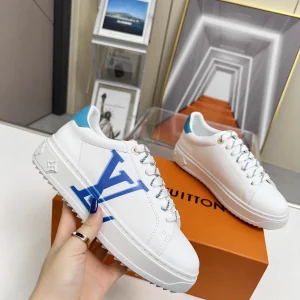 LV Time Out Summer Sneaker in White image 1