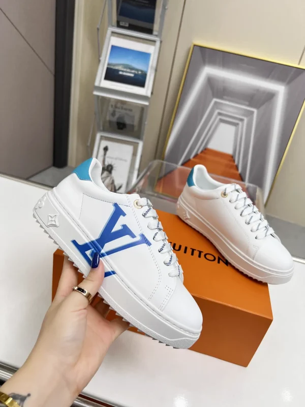 LV Time Out Summer Sneaker in White image 1