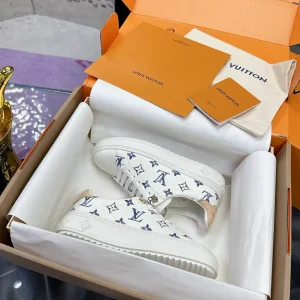 LV Unisex Platform White Sneakers image 1