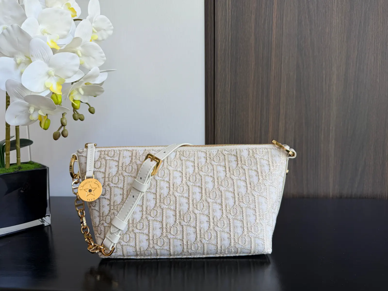 Dior Hobo Star Monogram Shoulder Bag image 1