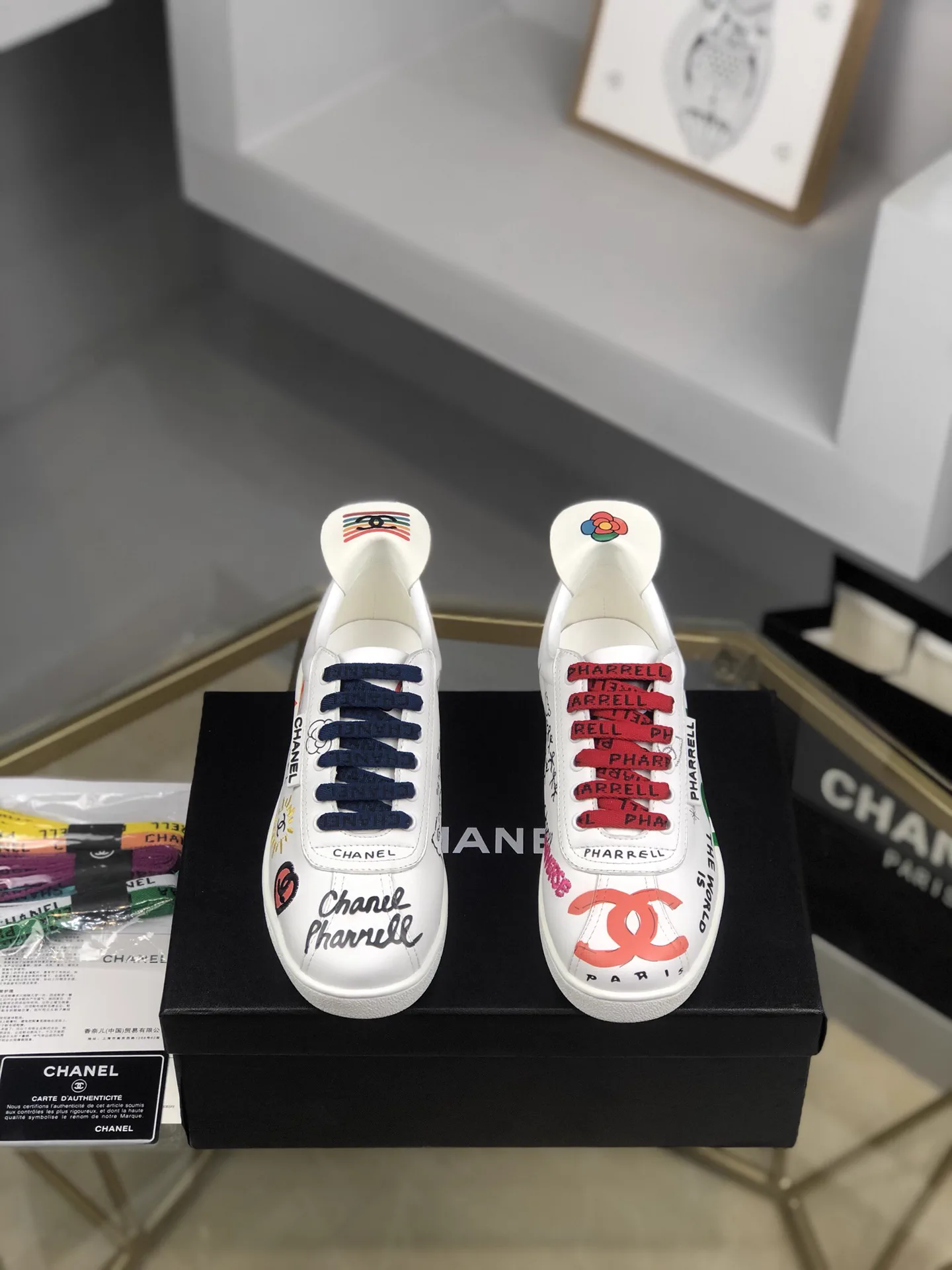 Graffiti Limited Edition Casual Sneakers image 1