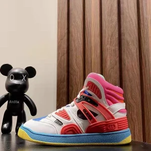 Gucci Basket High-Top Sneakers image 1