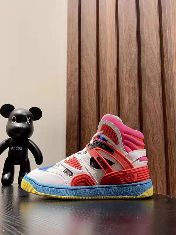 Gucci Basket High-Top Sneakers image 1