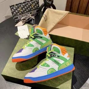 Gucci Basket High-Top Sneakers image 1