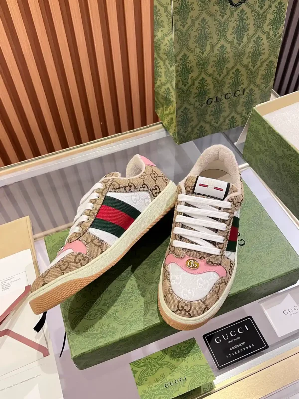 Gucci Women's Distressed Casual Sneakers image 1
