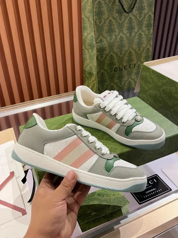 Gucci Women's Distressed Casual Sneakers image 1