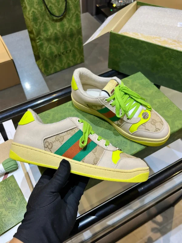 Gucci Women's Distressed Casual Sneakers image 1