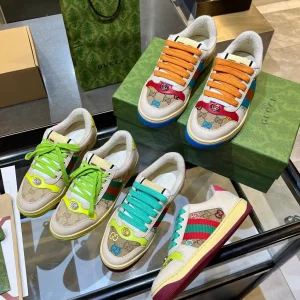 Gucci Women's Distressed Casual Sneakers image 1
