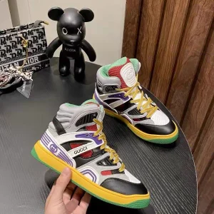 Gucci Basket High-Top Sneakers image 1