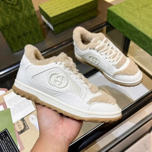 Women's Shearling Lined Low-Top Sneakers image 1