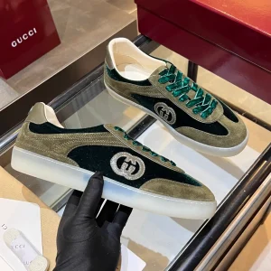 Gucci Women's Low-Top Sneakers with Custom Men's Sizing Option image 1