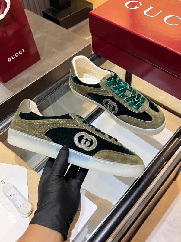 Gucci Women's Low-Top Sneakers with Custom Men's Sizing Option image 1