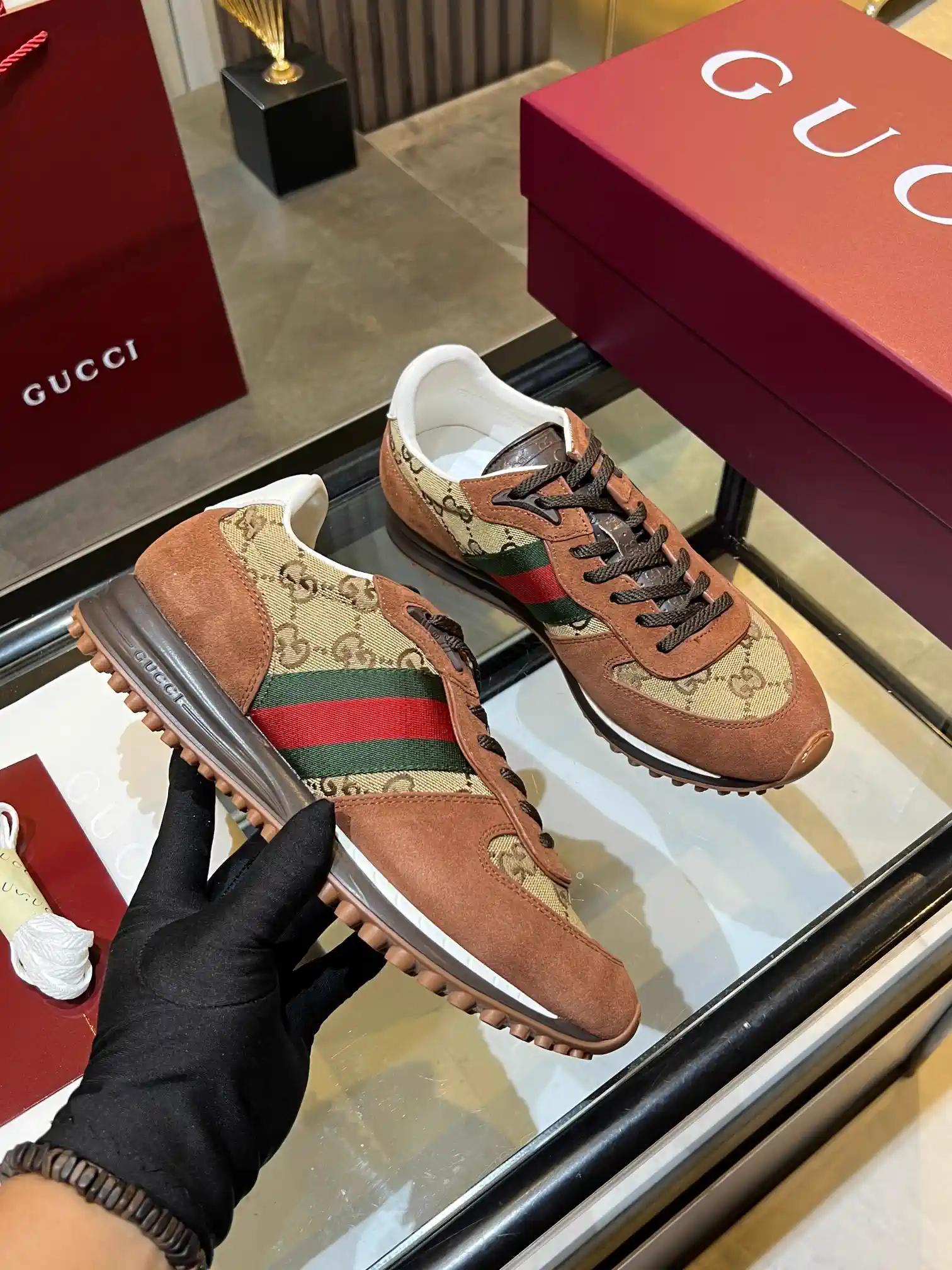 Gucci Re-Motion Series Platform Casual Sneakers image 1