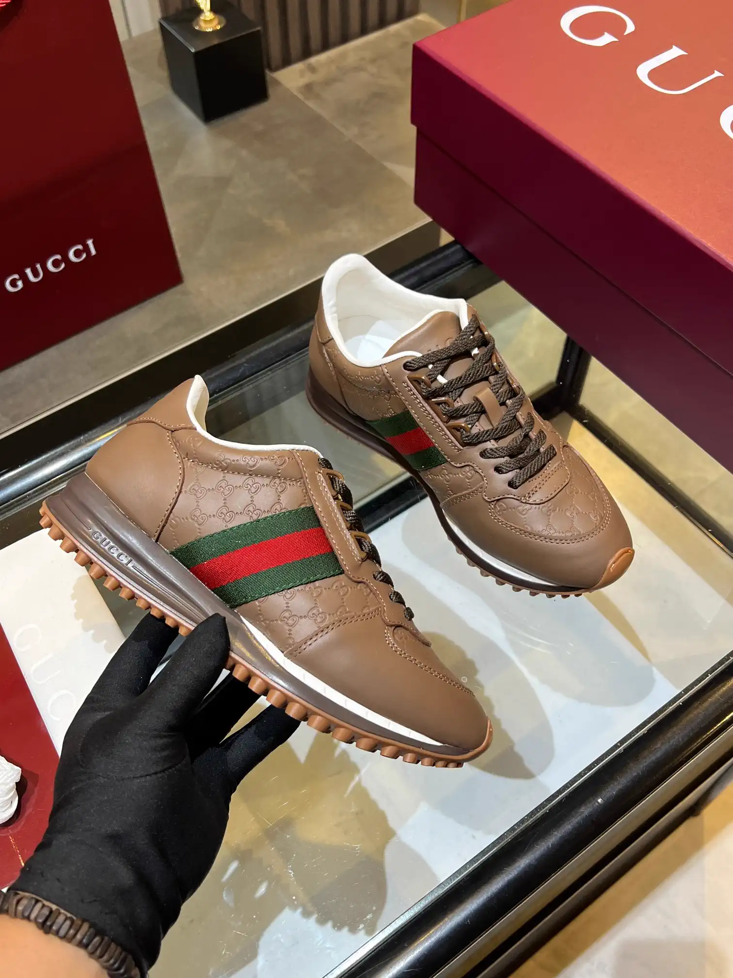 Gucci Re-Motion Series Platform Casual Sneakers image 1