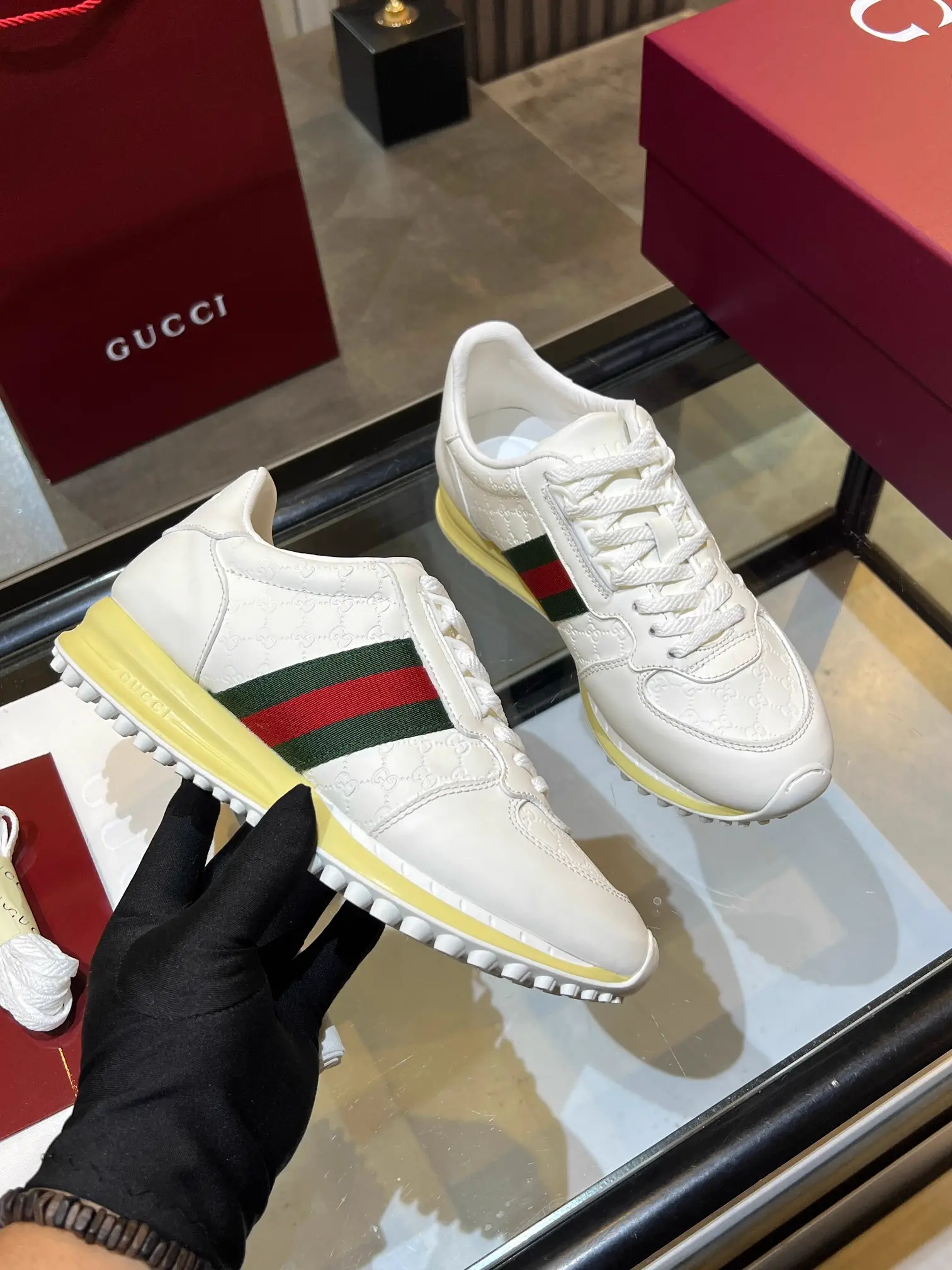 Gucci Re-Motion Series Platform Casual Sneakers image 1