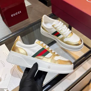 Gucci 2025 Fall Winter Thick Sole White Sneakers image 1