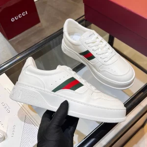 Gucci Chunky Sole White Sneakers image 1