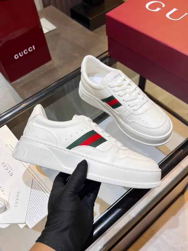 Gucci Chunky Sole White Sneakers image 1