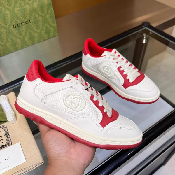 Gucci MAC80 Interlocking G Leather Sneakers image 1