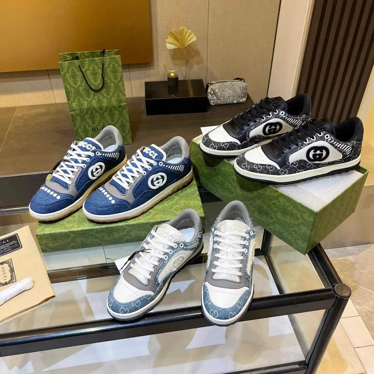 Gucci MAC80 Interlocking G Casual Sneakers image 1