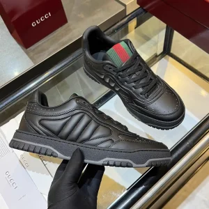 Gucci Distressed High and Low Top Couple Sneakers image 1