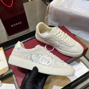 Gucci Unisex Retro Low-Top Sneakers image 1