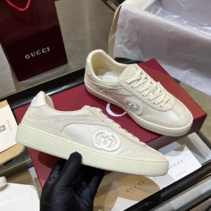 Gucci Unisex Classic Retro G Logo Sneakers image 1