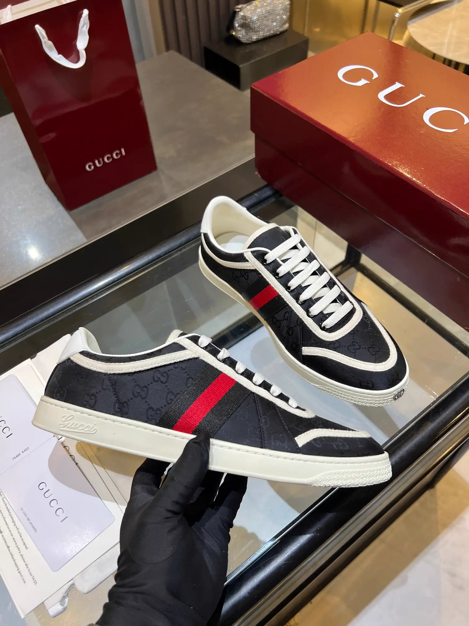 Gucci Men's Low-Top Casual Sneakers image 1