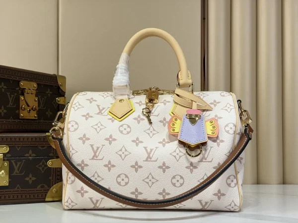 Louis Vuitton Speedy Bandoulière 25 Monogram Dune Top Handle Bag image 1