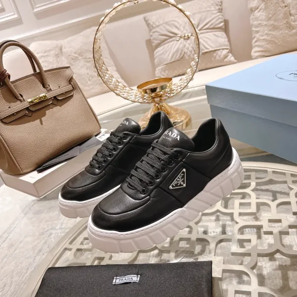 Prada Puffy Leather Shoes image 1