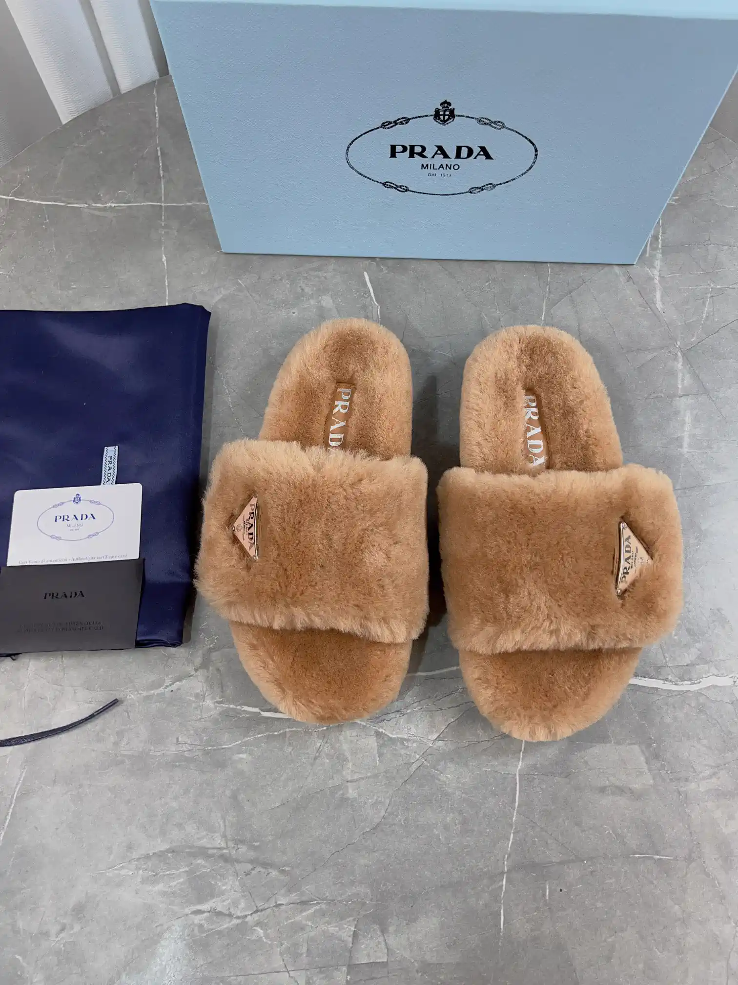 Autumn Winter Wool Slippers image 1
